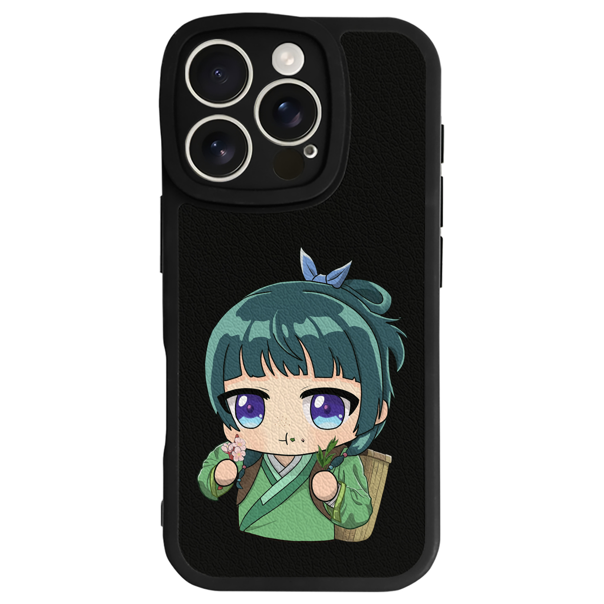 薬屋のひとりごと The Apothecary Diaries 【iPhone 16シリーズ対応】シリコンスマホケース（レザー調） 材質：シリコン